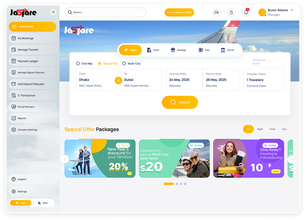 Jasfare B2B Platform Preview